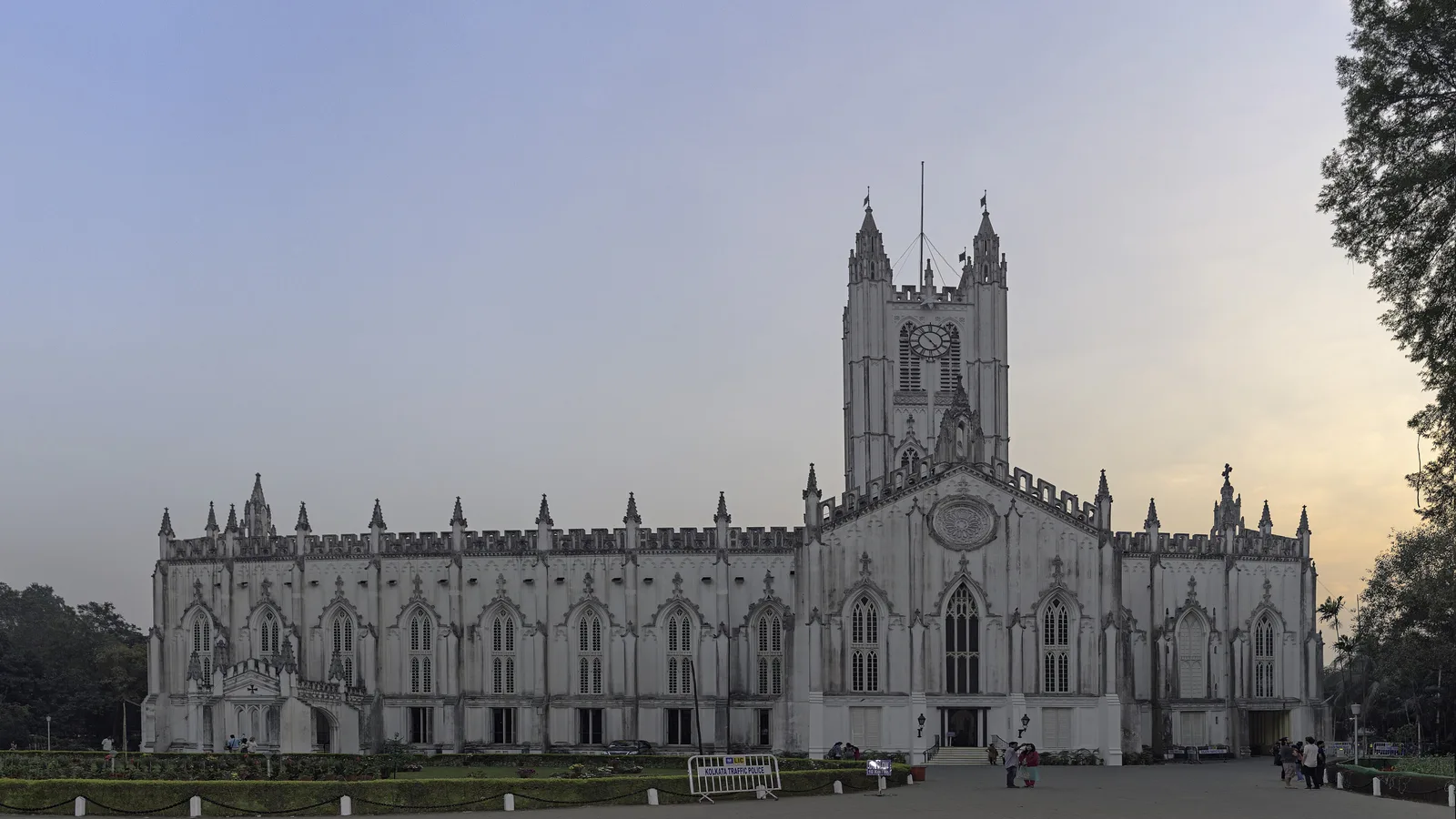 Catedral de São Paulo, em Calcutá, capital de Bengala Ocidental, na Índia