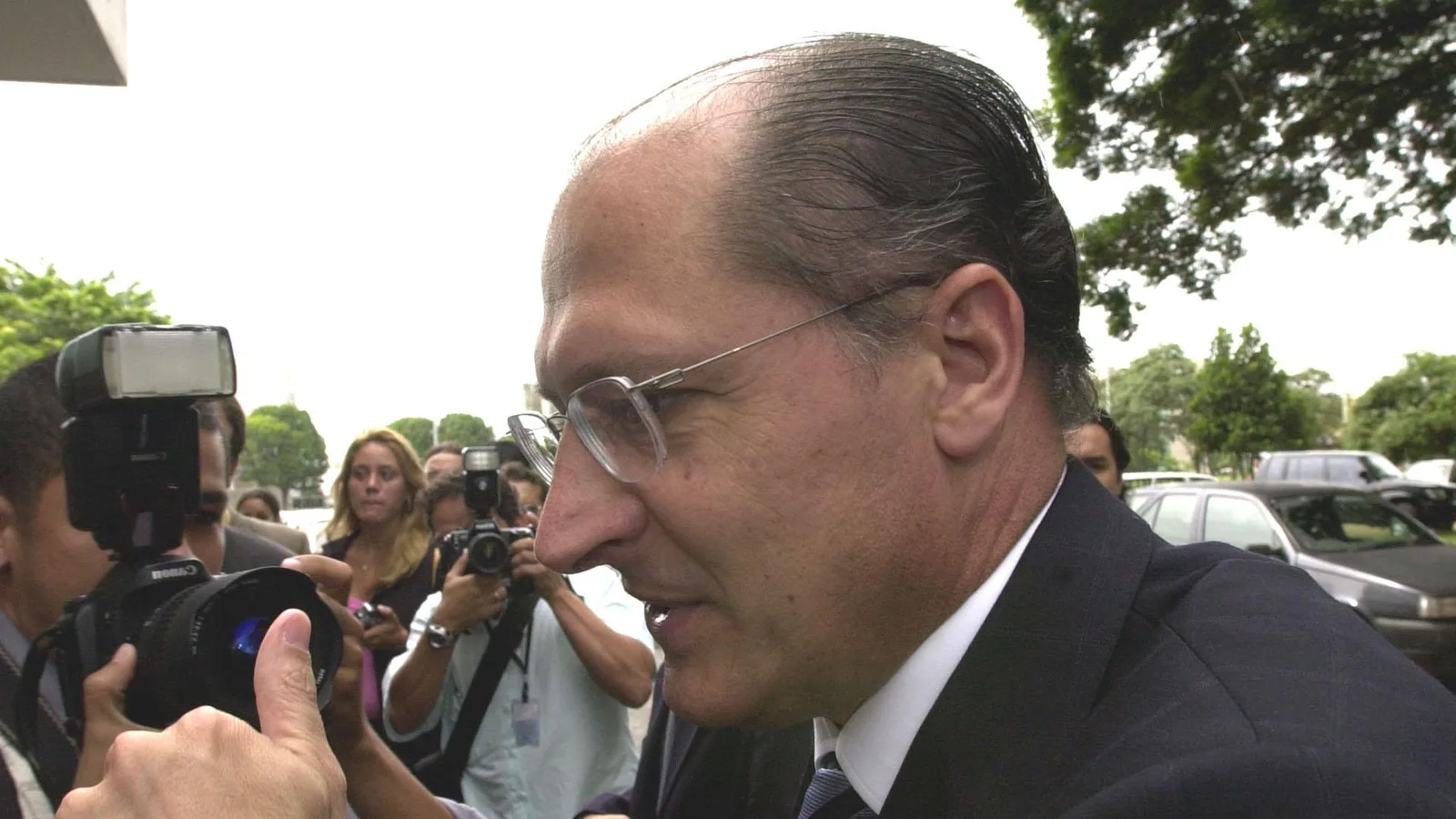 Geraldo Alckmin em 2006, quando governava São Paulo; hoje é vice-presidente
