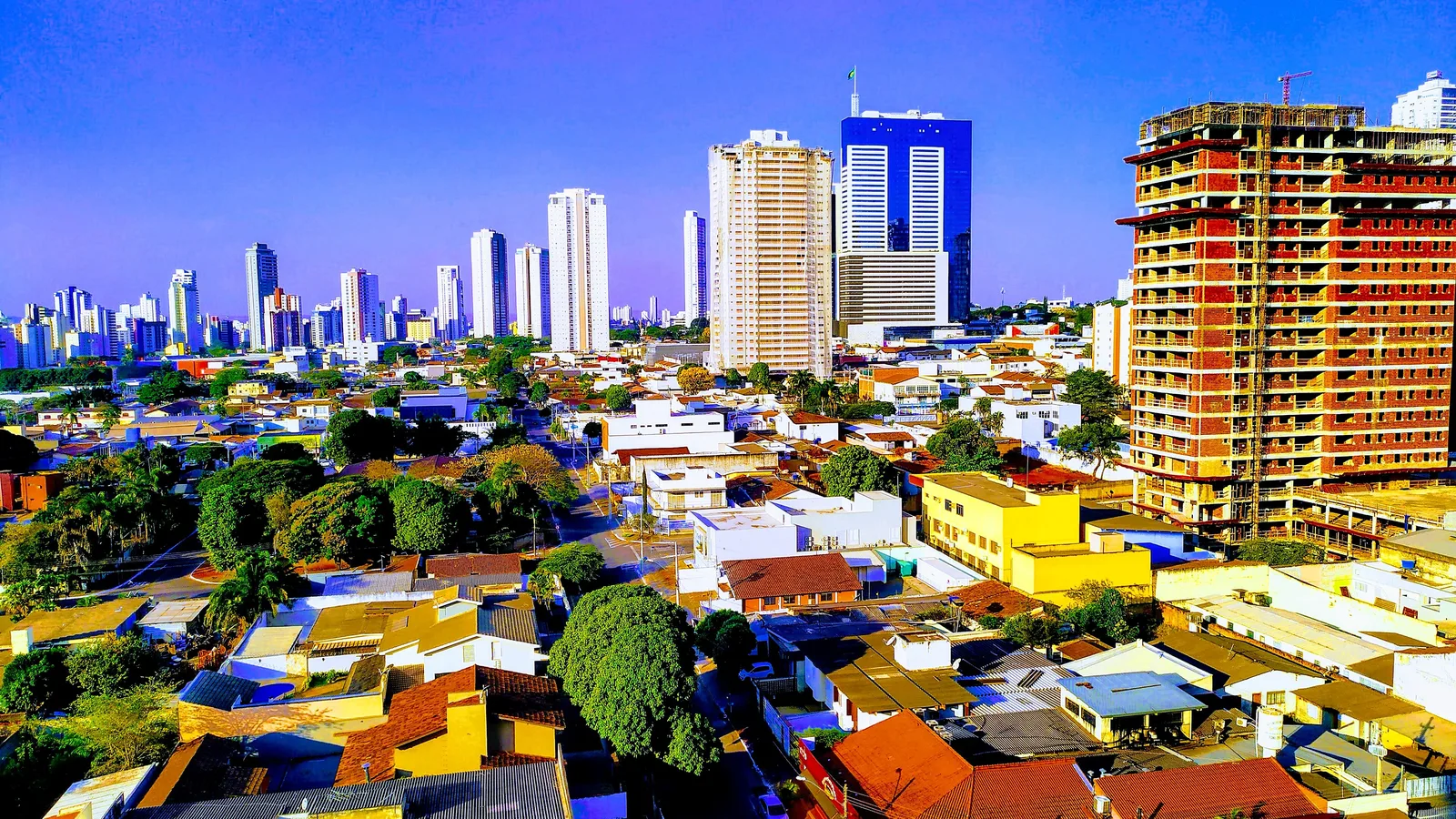 Prédios do Setor Bueno, em Goiânia