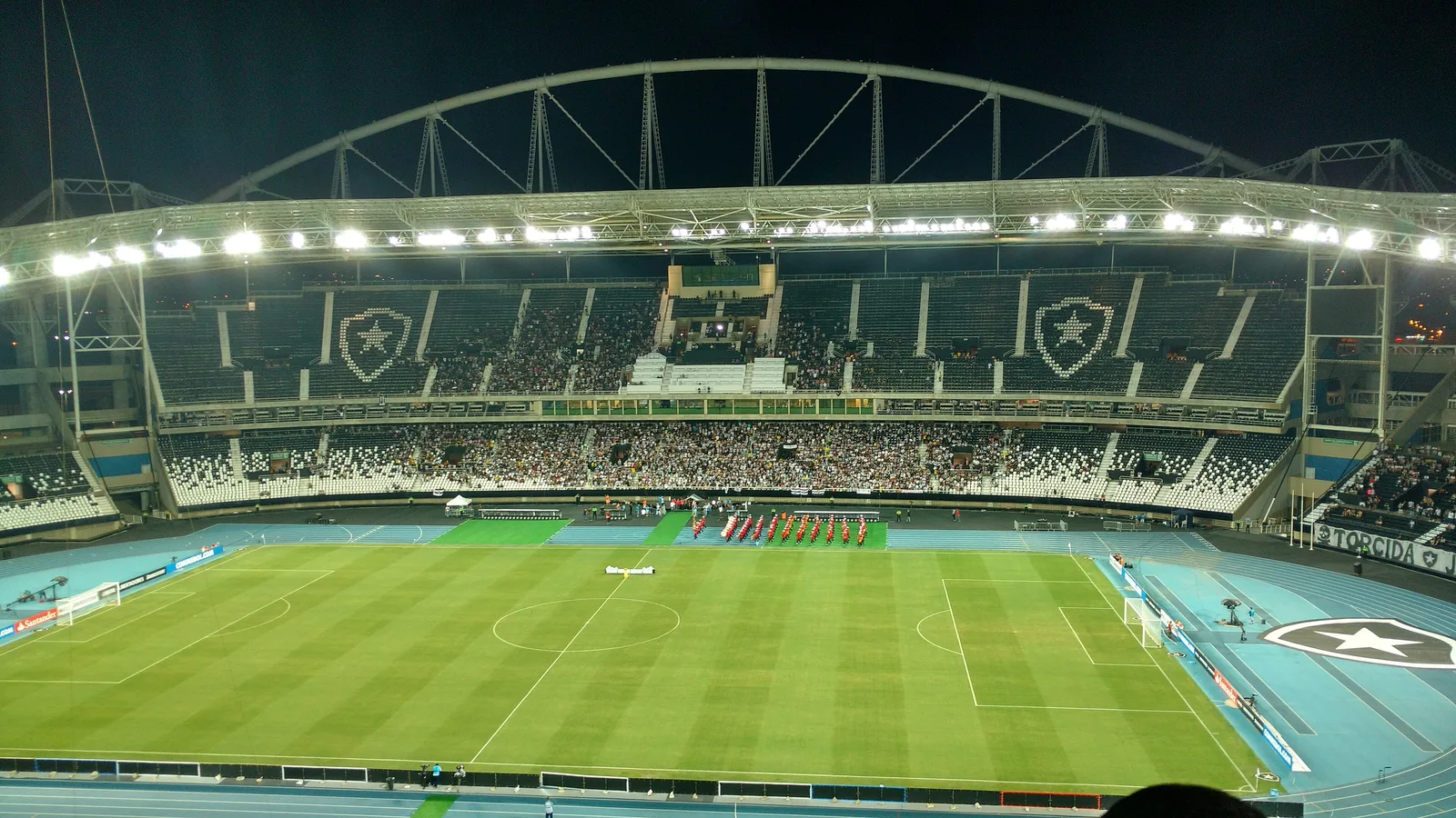 Estádio Nilton Santos, no Rio, palco do clássico entre Vasco e Flamengo nesta quinta