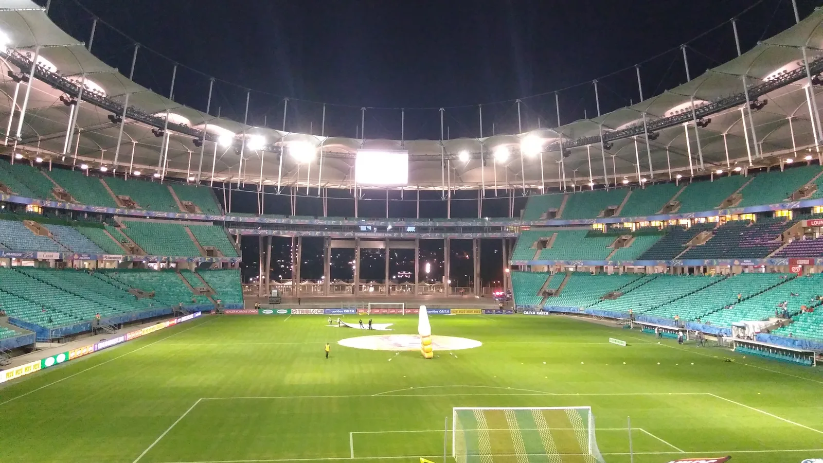 Arena Fonte Nova, em Salvador, em dia de jogo do Bahia