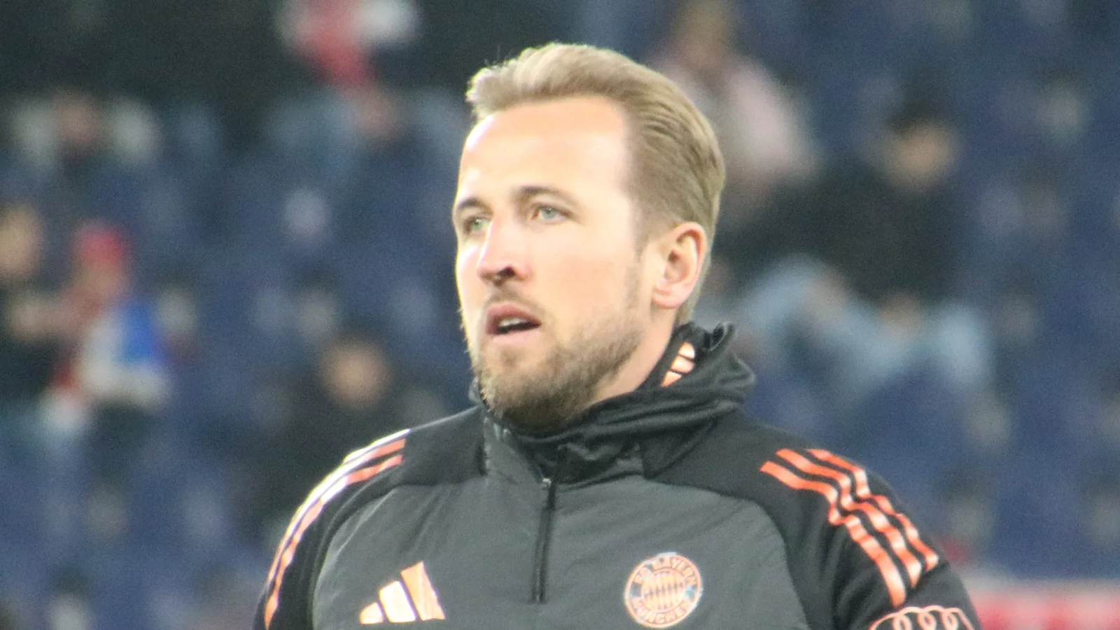 Harry Kane com a camisa do Bayern de Munique
