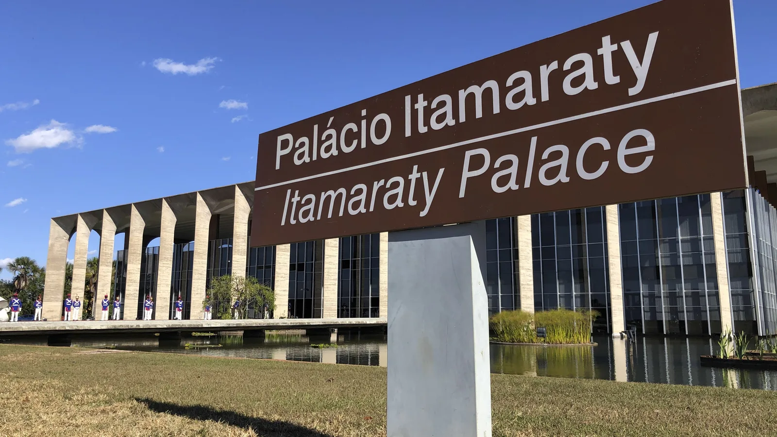 Palácio Itamaraty, sede do Ministério das Relações Exteriores, em Brasília
