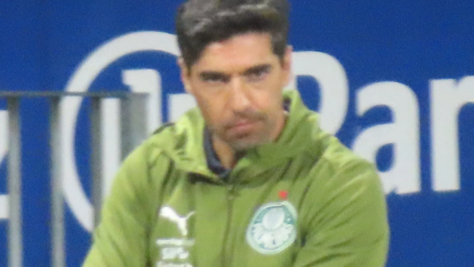 Abel Ferreira, técnico do Palmeiras, em jogo contra o Sport em agosto de 2025