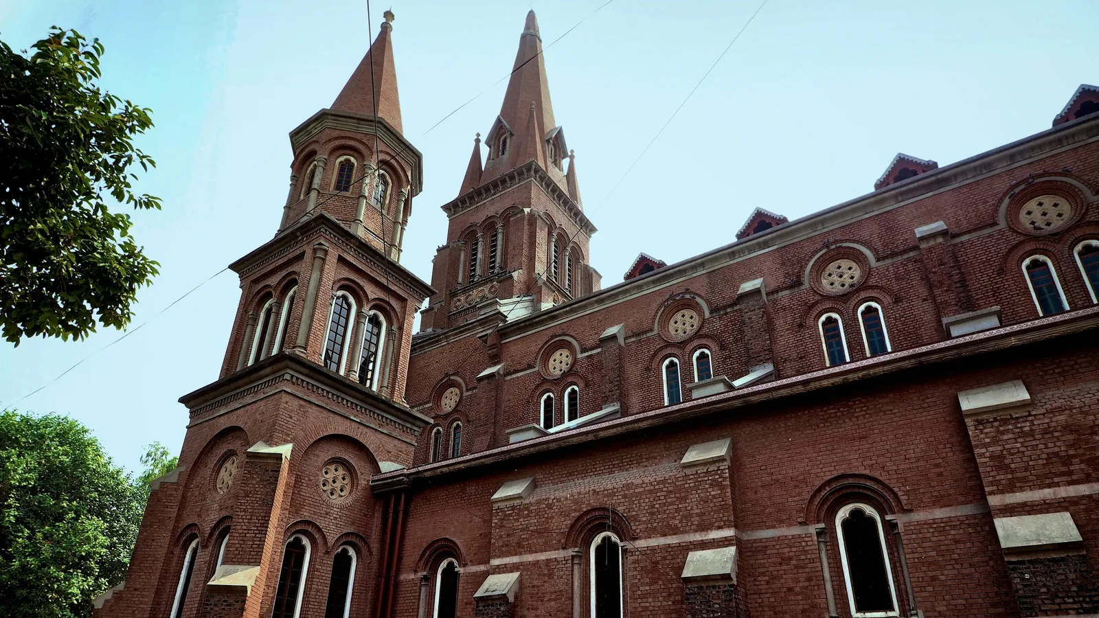 Catedral do Sagrado Coração, em Lahore, capital da província do Punjab, onde fica Sheikhupura