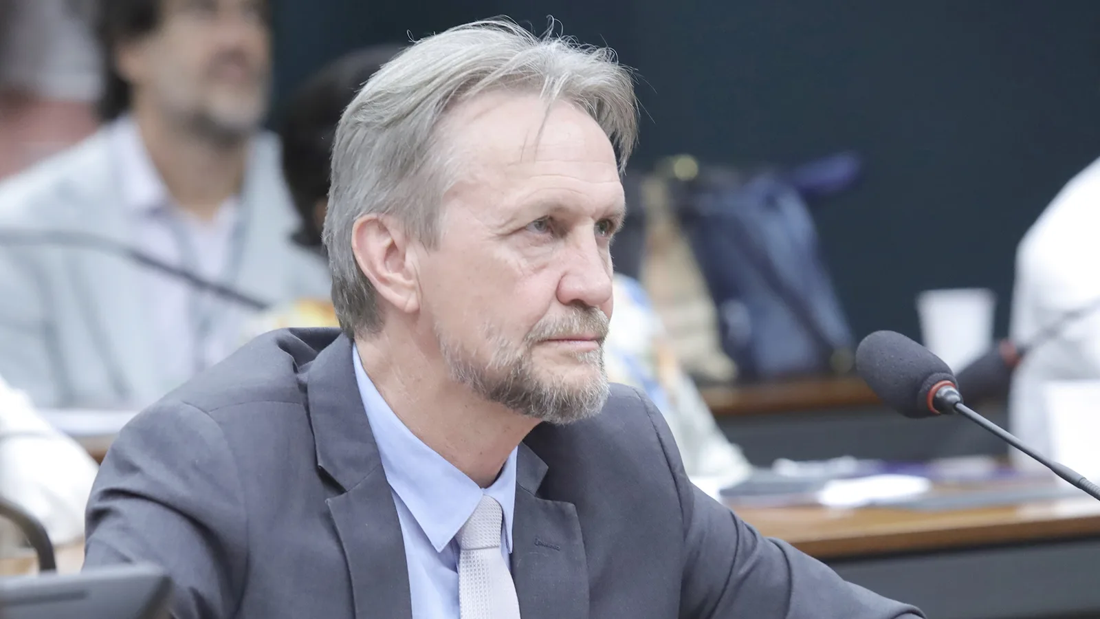 O deputado Pedro Uczai (PT-SC), autor do projeto, na Câmara dos Deputados