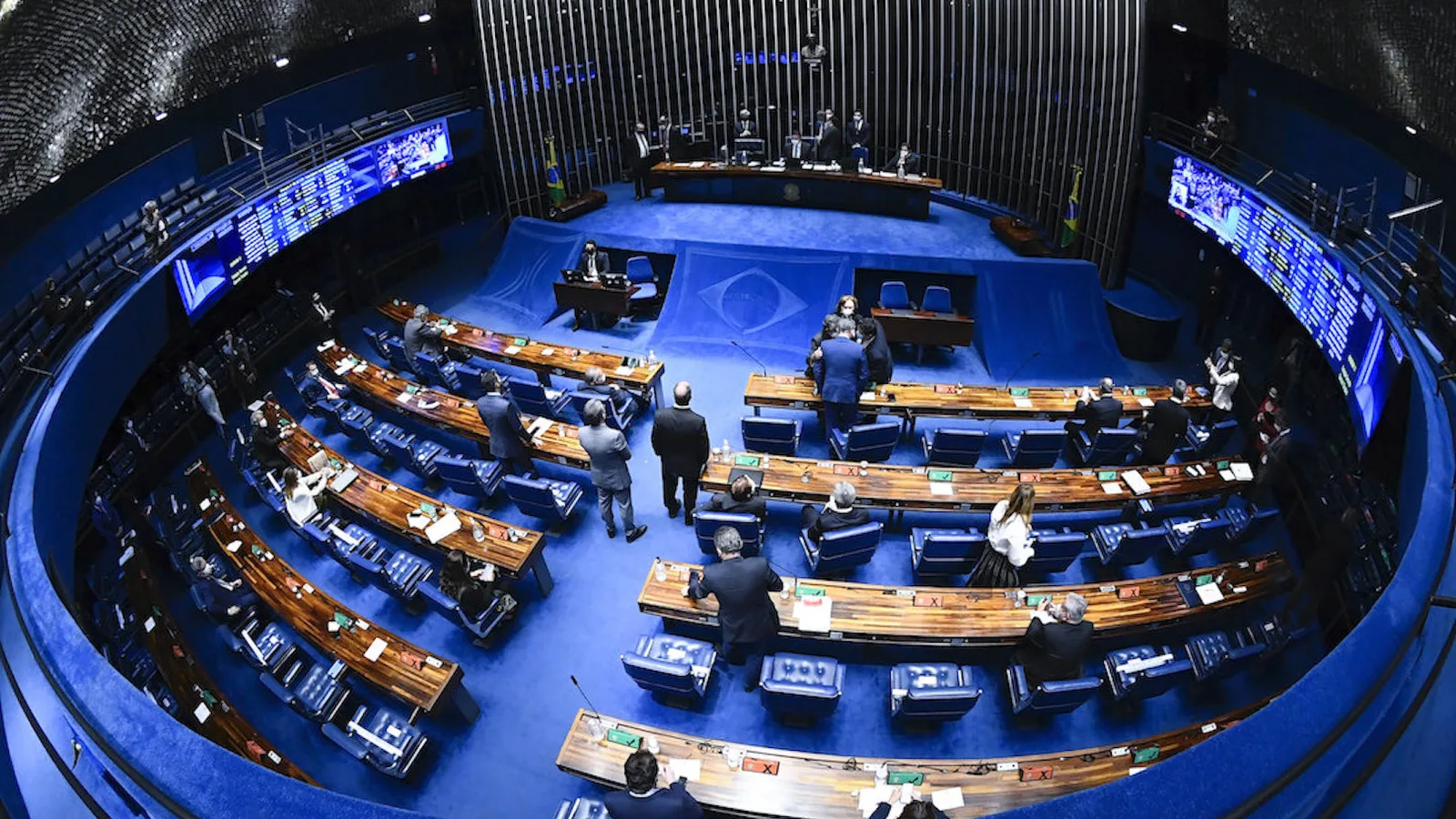 Plenário do Senado Federal, em Brasília, onde a PEC do fim da escala 6x1 vai a voto