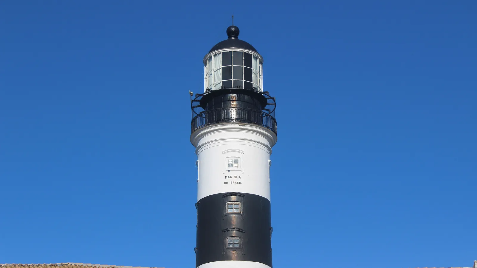 O Farol da Barra, em Salvador, onde aconteceu o ato deste sábado