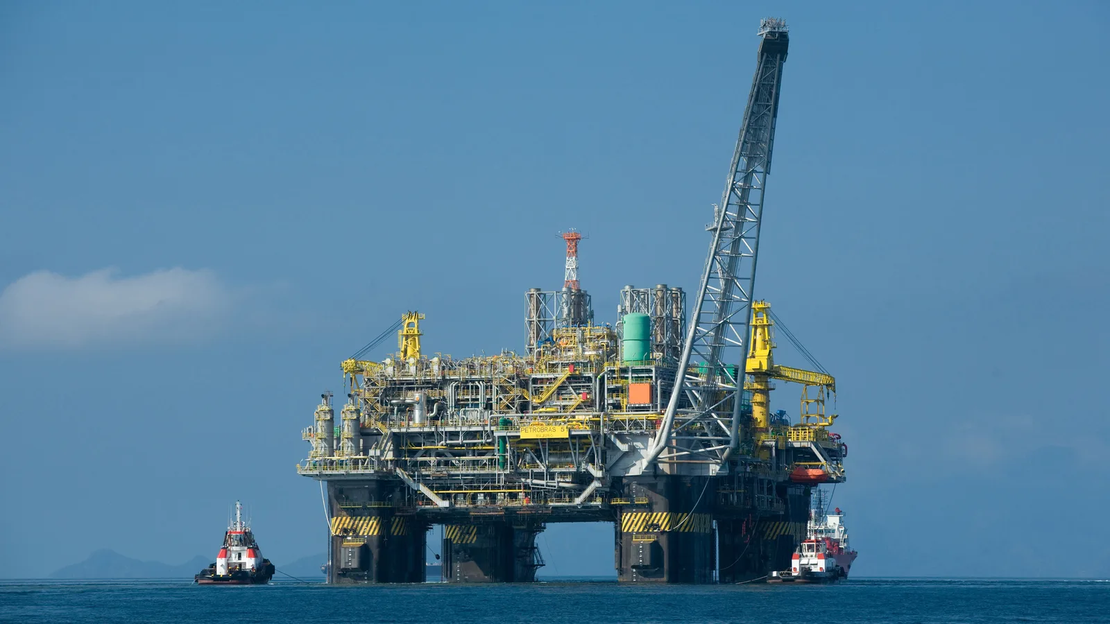 Plataforma P-51 da Petrobras, em foto de arquivo